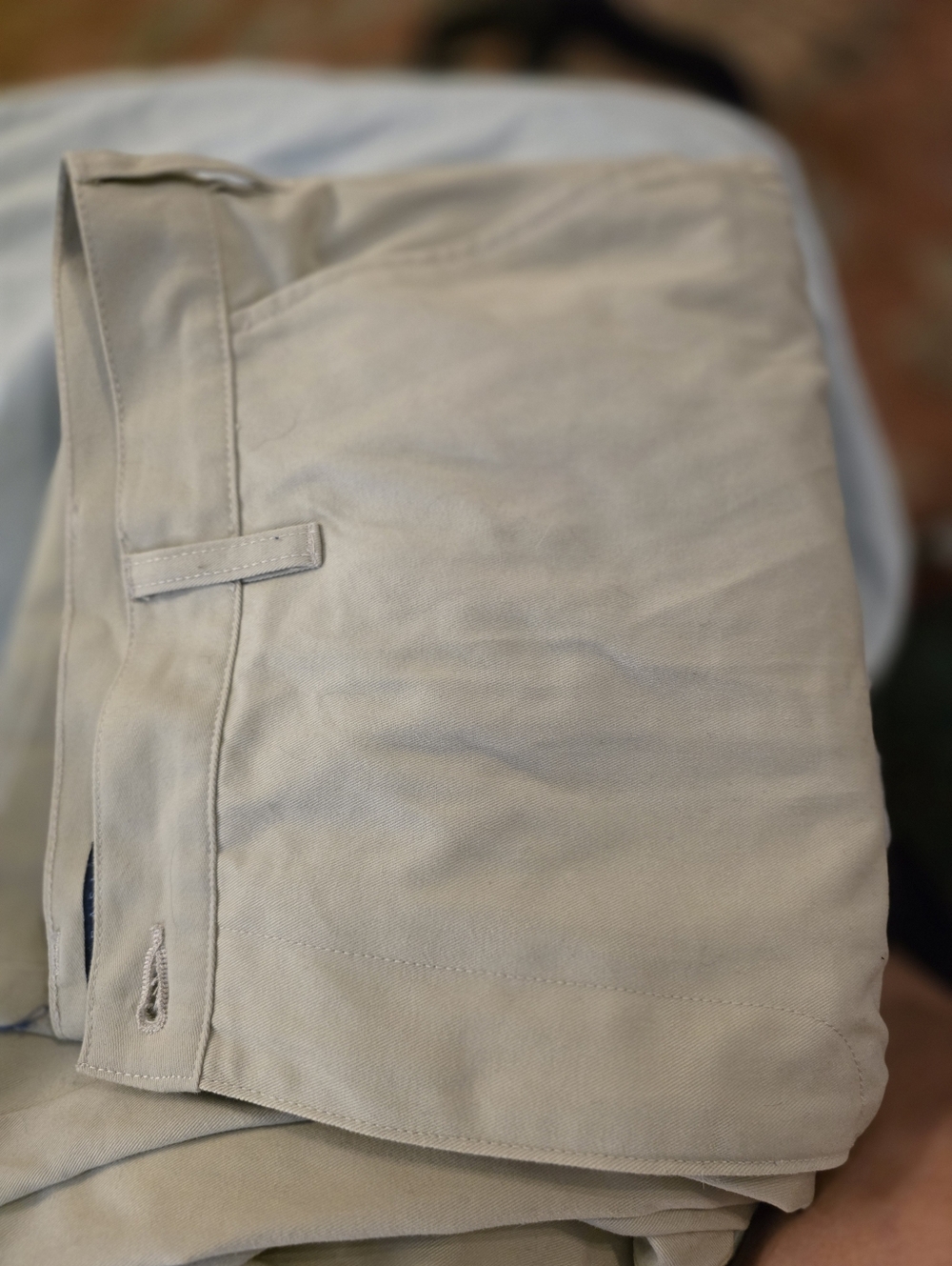 Basic Editions Men's Khaki Chino Pants - Light Beige